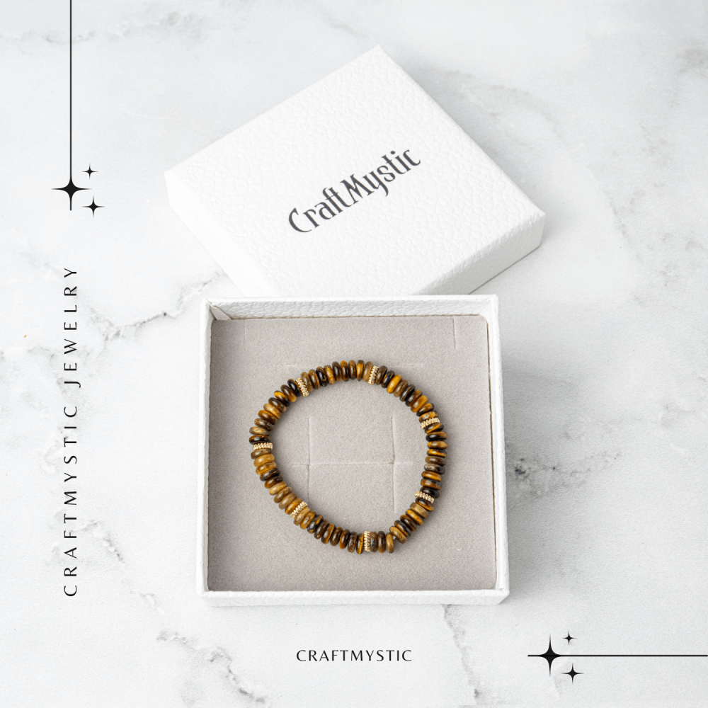 Bratara din Ochi de Tigru Natural – Energie si Protectie Zilnica [8]