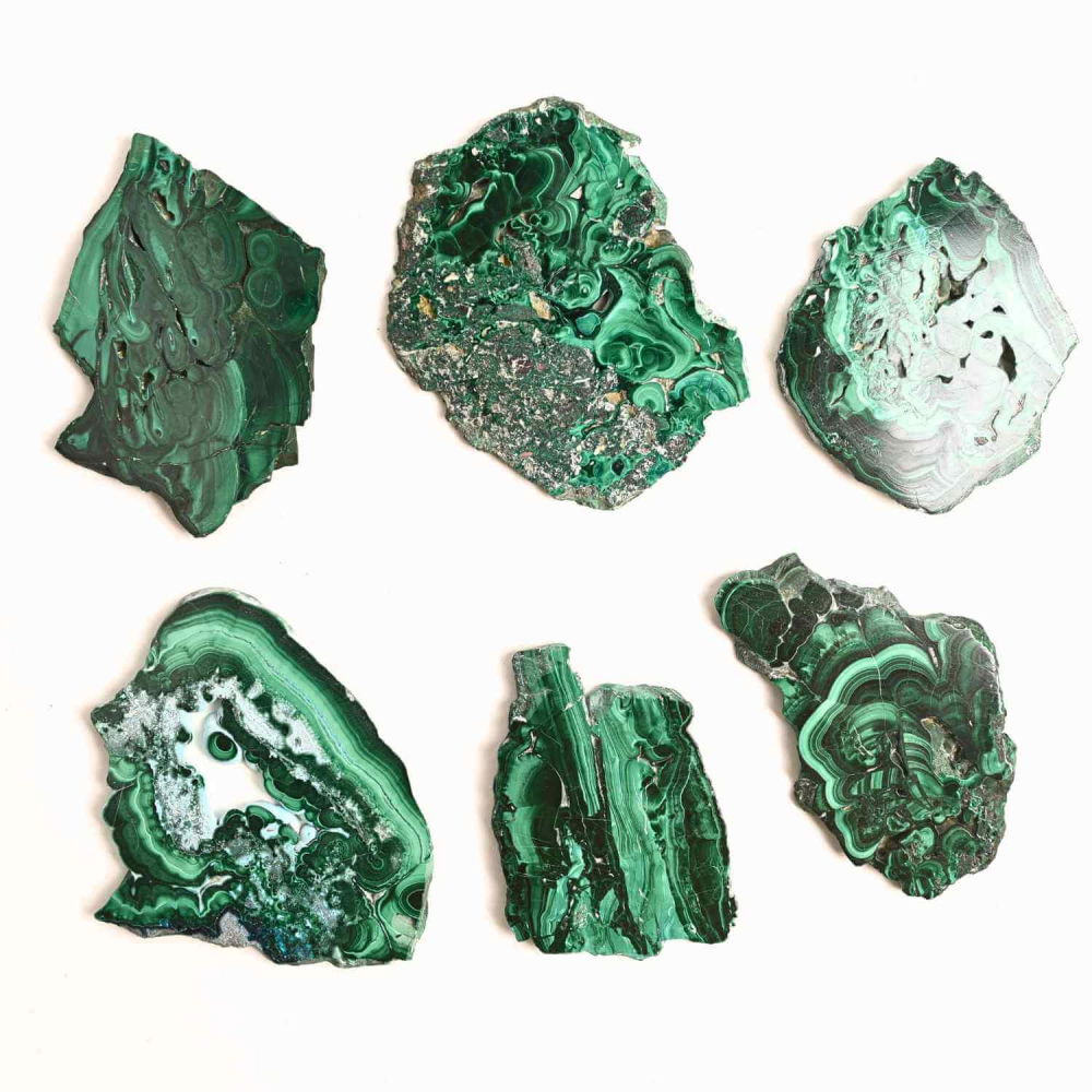 Felie Malachit Natural 5-7 cm - Vindecare si Echilibru Energetic [1]