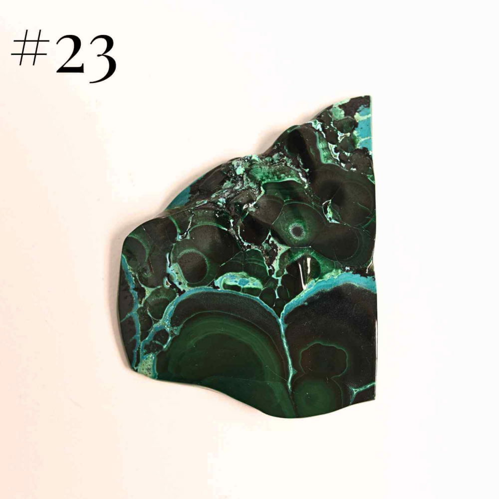 Felie unicat cu Malachit, Crisocola, Stalactite, Cornetite - Protectie si echilibru energetic [11]