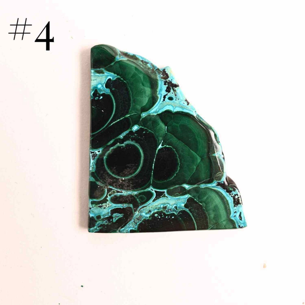 Felie unicat cu Malachit, Crisocola, Stalactite, Cornetite - Protectie si echilibru energetic [1]
