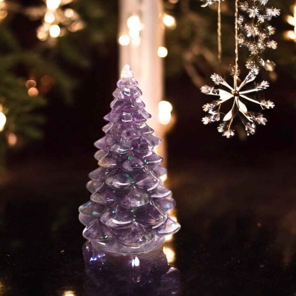 Figurina Bradut cu Ametist – Calm si Protectie Spirituala [6]