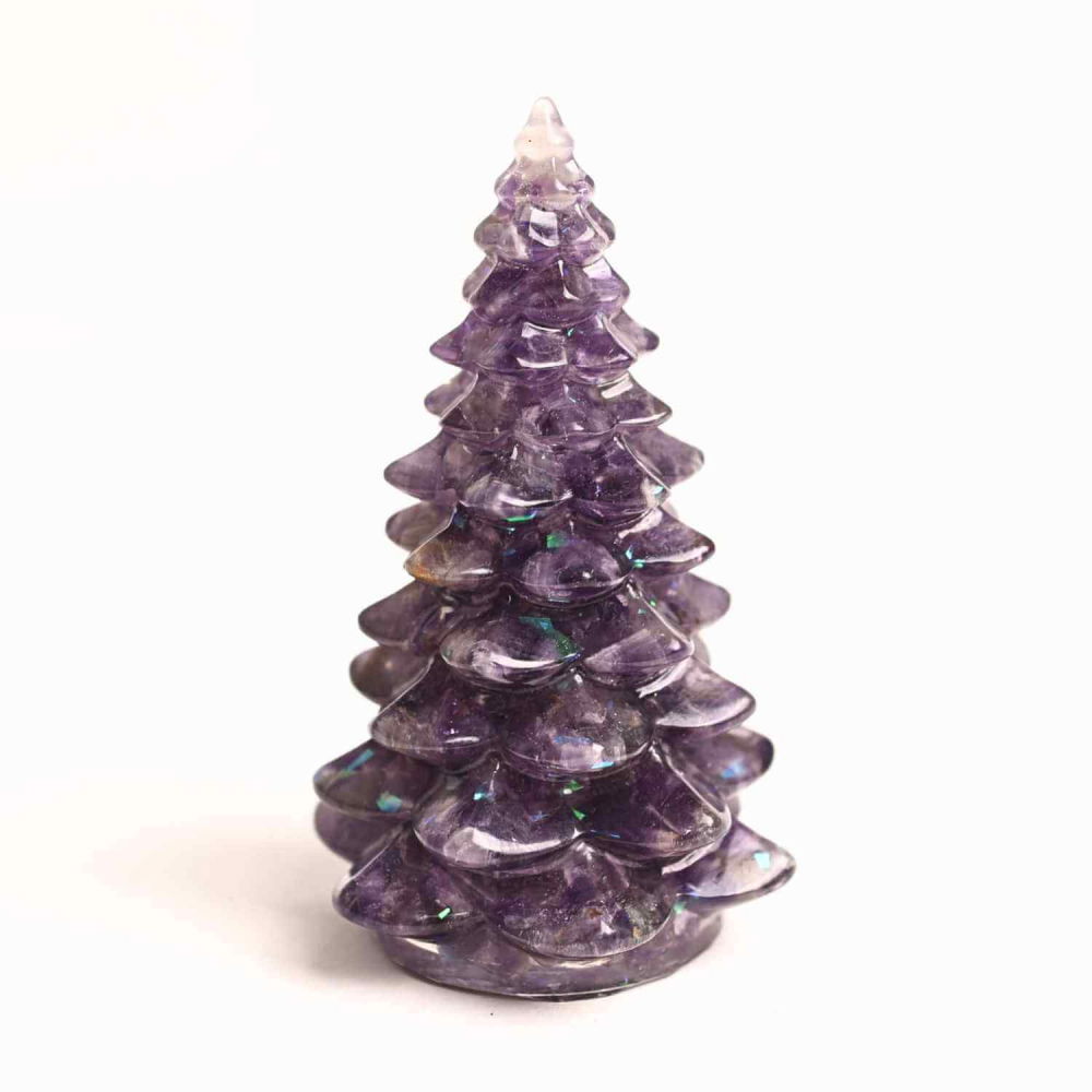 Figurina Bradut cu Ametist – Calm si Protectie Spirituala [1]