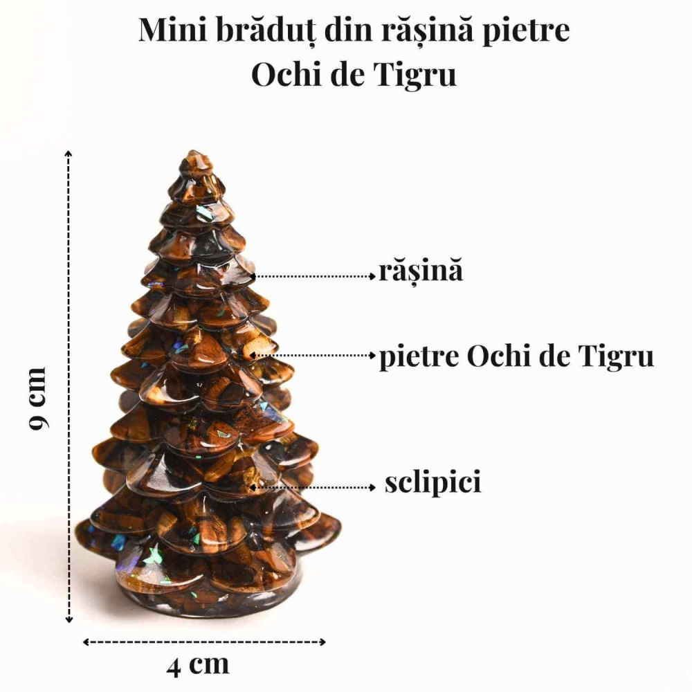 Figurina Bradut cu Ochi de Tigru – Protectie si Incredere [3]