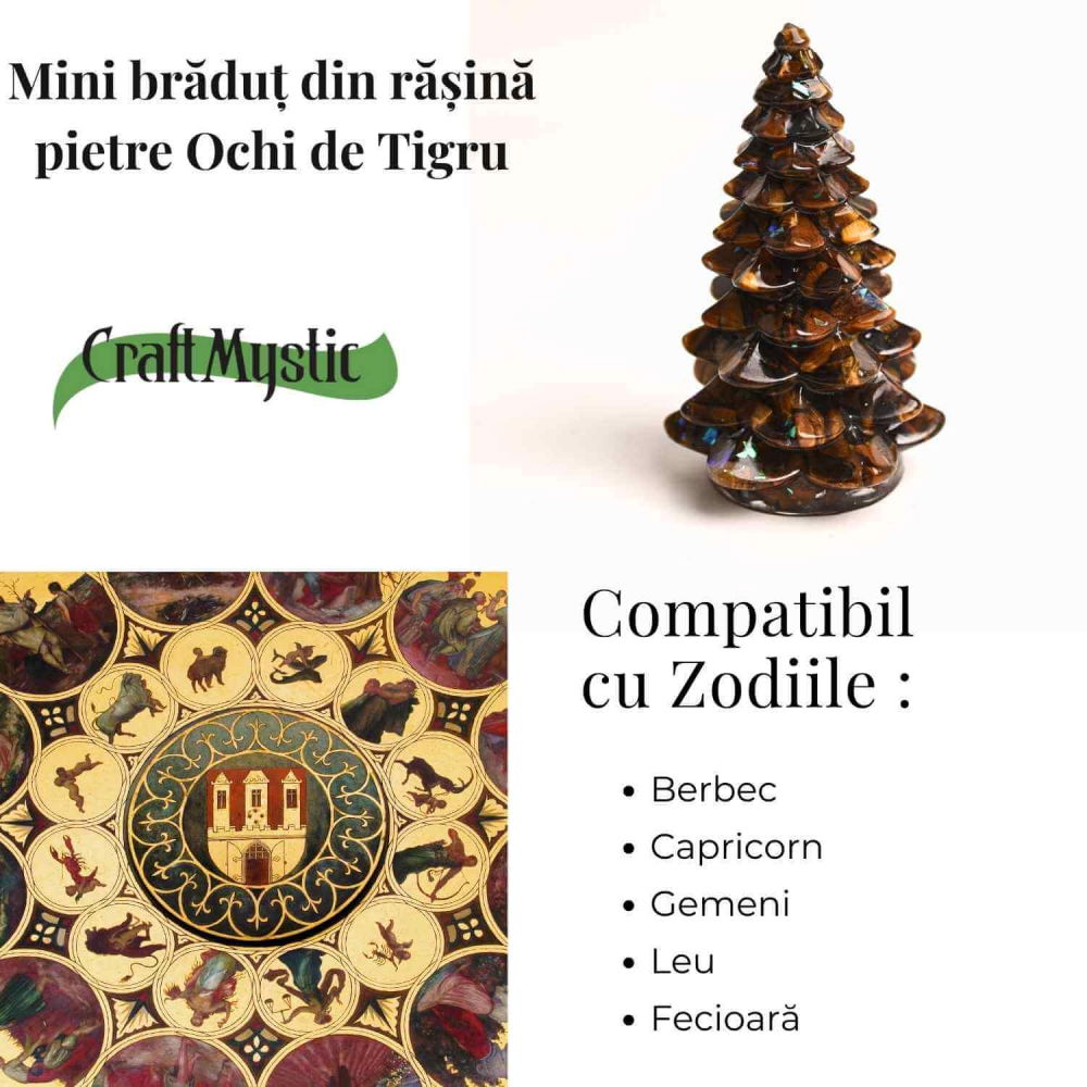 Figurina Bradut cu Ochi de Tigru – Protectie si Incredere [4]