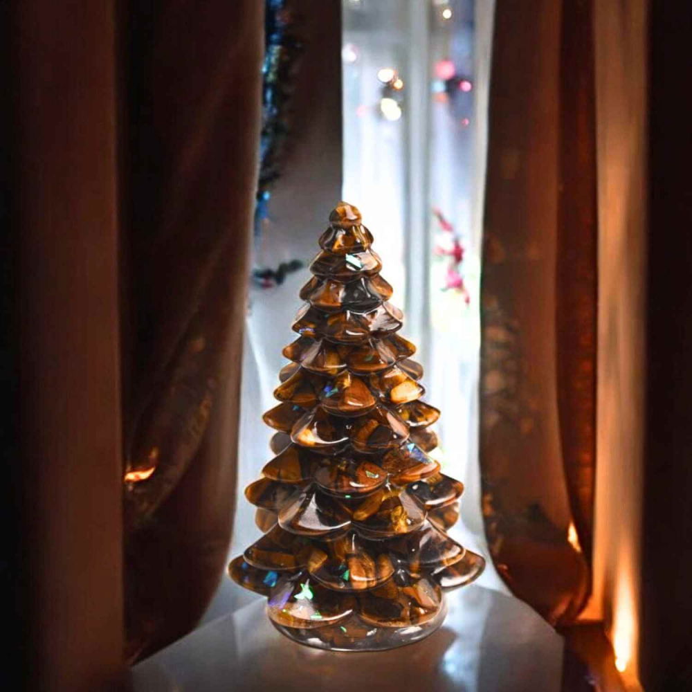 Figurina Bradut cu Ochi de Tigru – Protectie si Incredere [6]