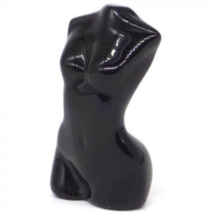 Forma bust femeie din cristal natural Ametist 4 cm sculptat manual [1]
