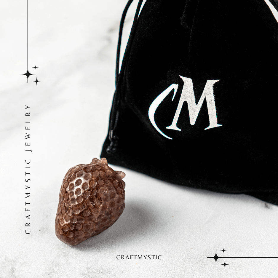 Figurina Cristal Capsuna – Atrage Dragostea si Echilibrul Emotional [7]