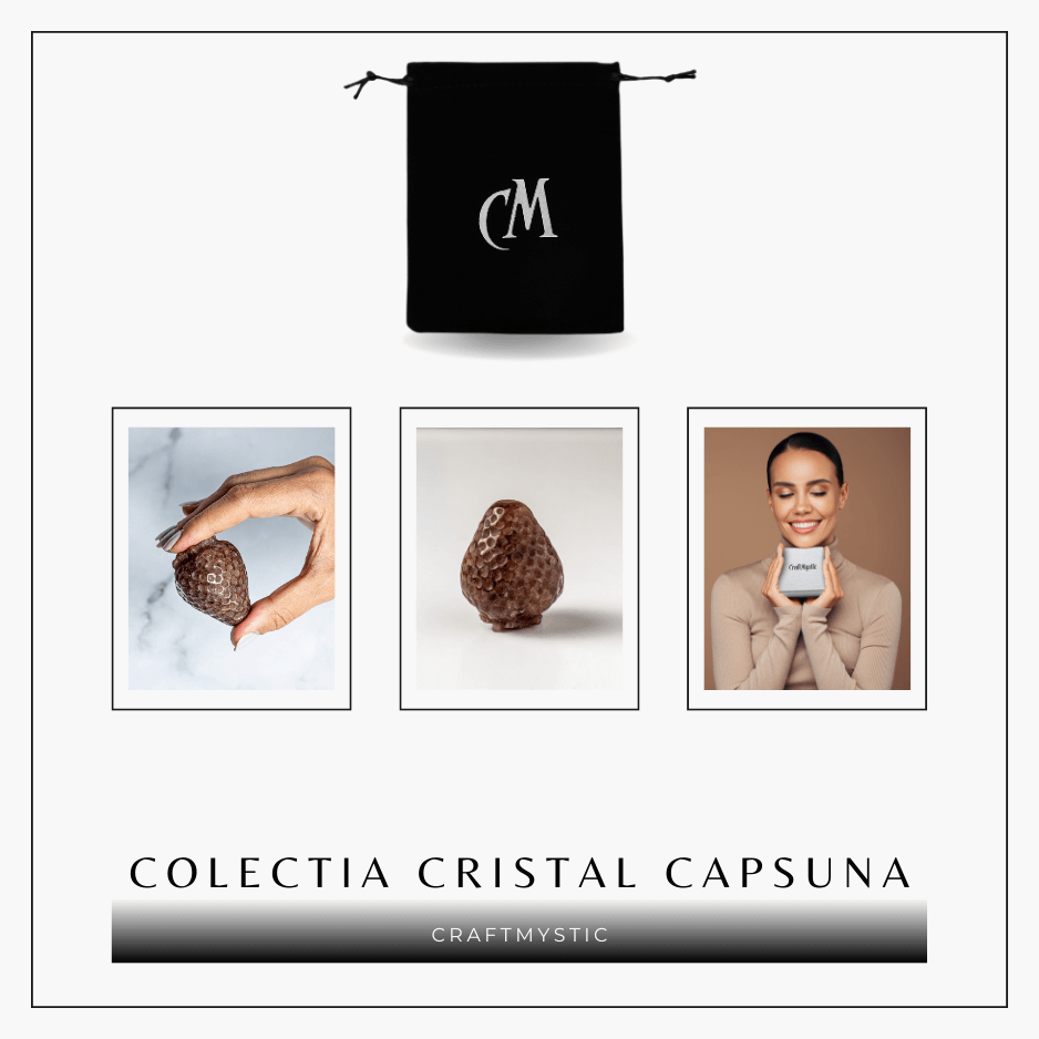 Figurina Cristal Capsuna – Atrage Dragostea si Echilibrul Emotional [8]
