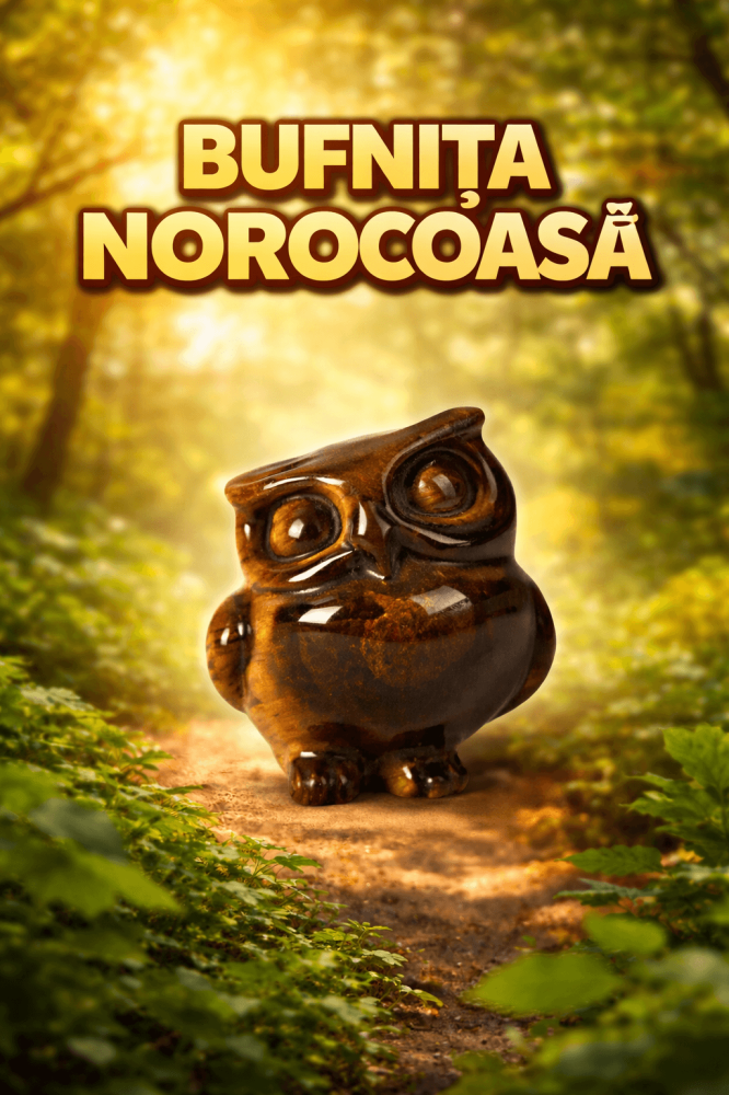 Bufnita Intelepciunii din Ochi de Tigru – Claritate Mentala si Protectie Spirituala [6]