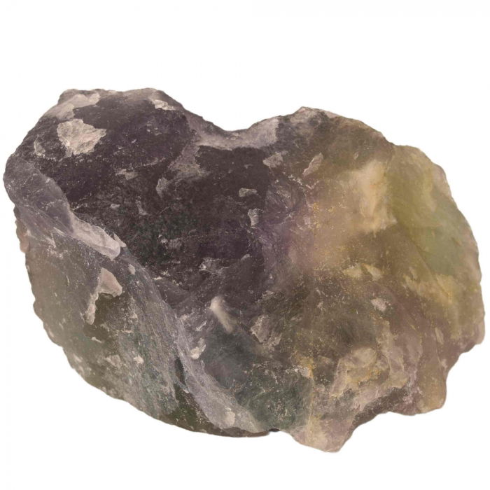 Cristal Brut Natural de Fluorit Multicolor - Cadou Energetizant Unic, Ideal pentru Meditatie si Echilibrare Energetica, Dimensiuni 5-7 cm [1]