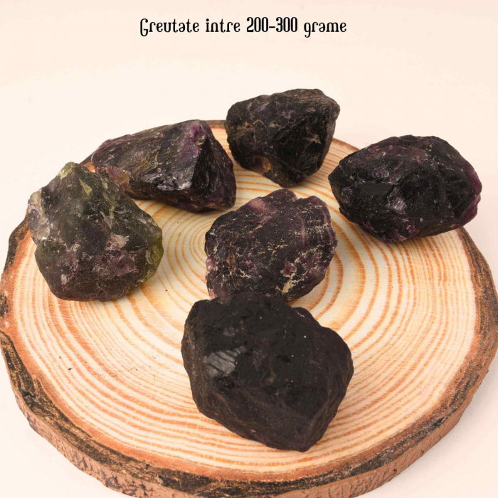 Fluorina Multicolora Bruta Naturala 7-8 cm - Cadoul Perfect pentru Meditatie, Decor si Colectionari - Piatra Semipretioasa pentru Vindecare si Echilibru [4]