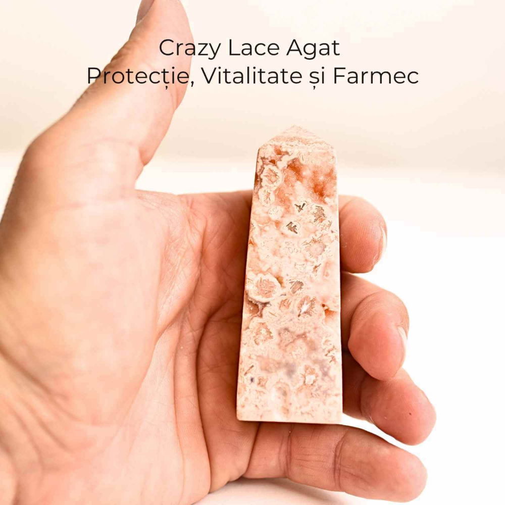 Turn din Agat Crazy Lace – Energie in forma pura [3]
