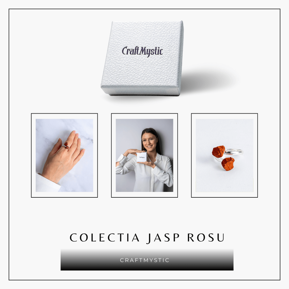 Inelul curajului – Dublu Jasp rosu pentru forta interioara si vitalitate [8]