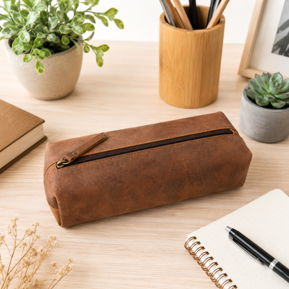 Penar / Organizator din Piele Naturala Dreptunghiular – Organizare Eleganta si Practica pentru Zi de Zi [2]
