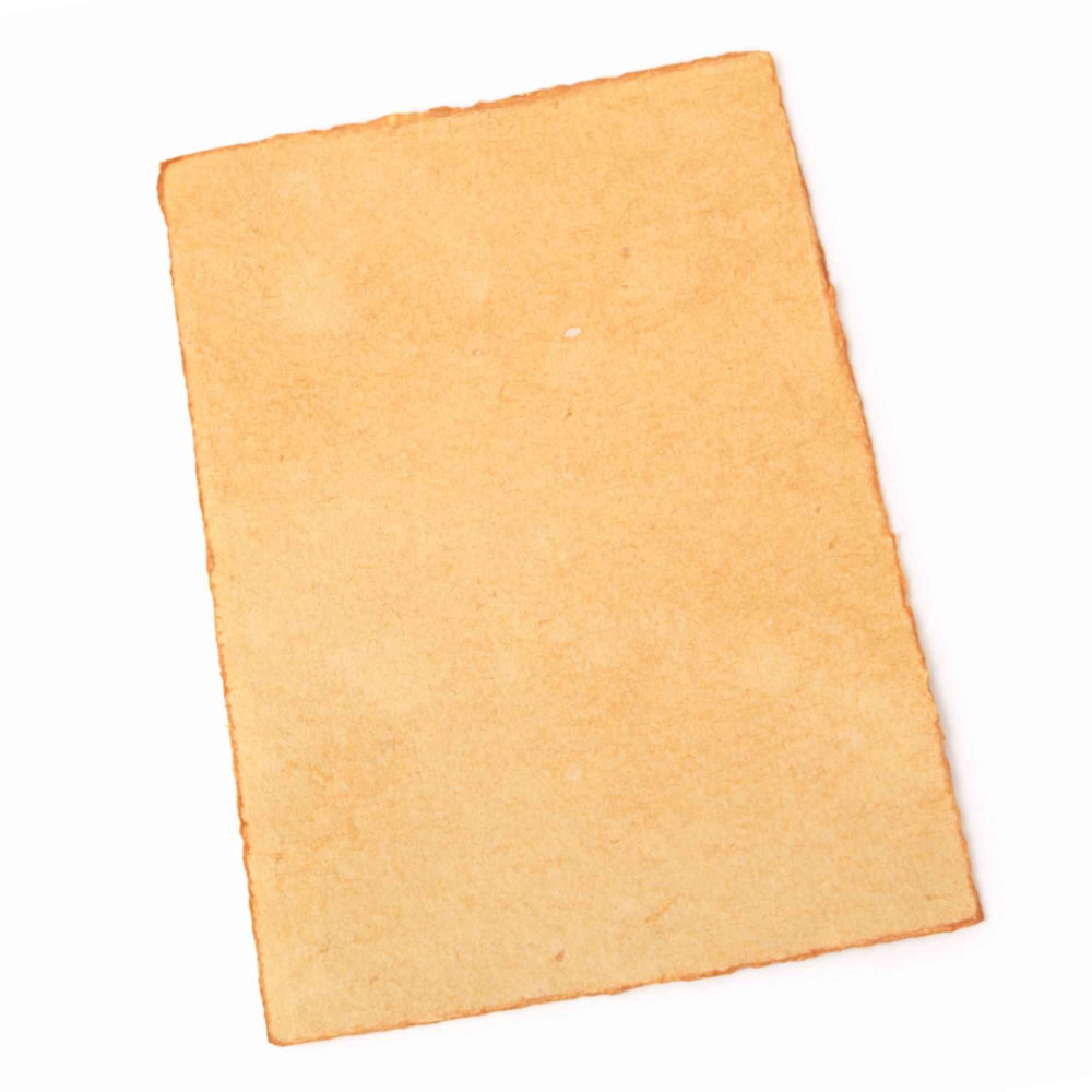 Hartie vintage din bumbac galben 22X29.5 cm– un spatiu delicat pentru cuvintele tale [1]