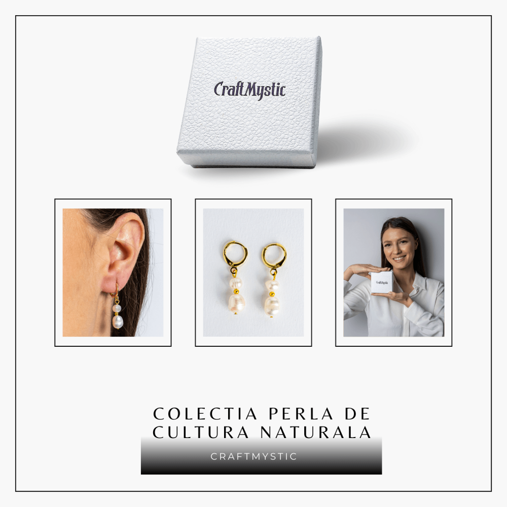 Cercei cu perle de cultura – Bijuterie rafinata si echilibrata pentru femei elegante [6]