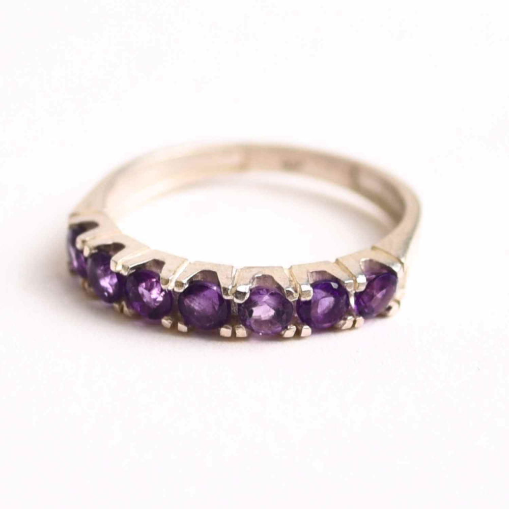 Inel din Argint 925 cu Ametist – Liniste Interioara si Protectie Energetica [6]