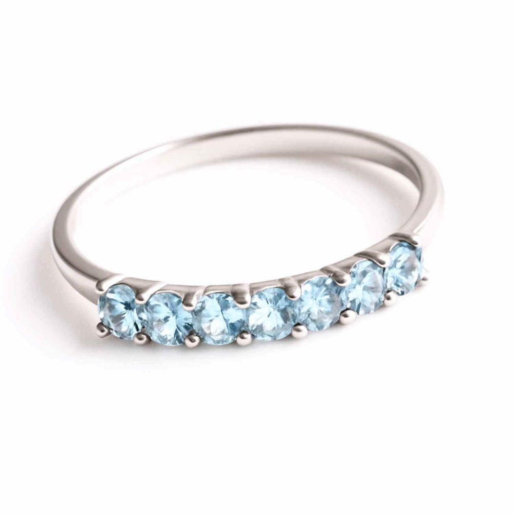 Inel Argint 925 cu Acvamarin fatetat– Claritate Mentala si Calm Interior [1]