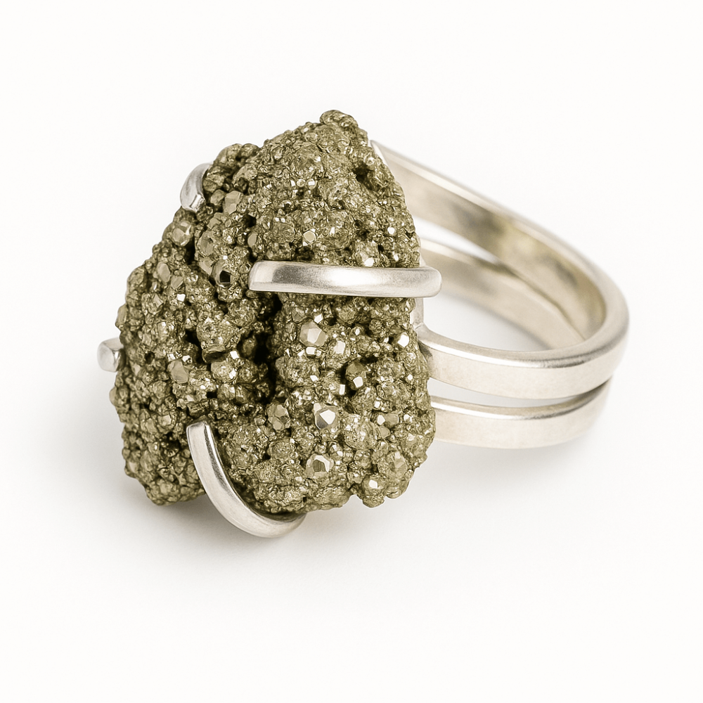 Inelul abundentei – Pirita naturala pentru succes si protectie energetica [1]