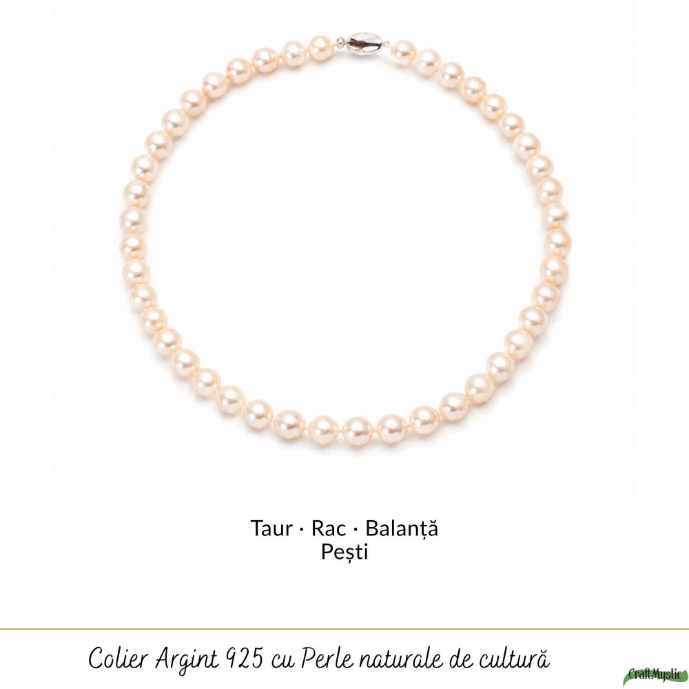 Colier Argint 925 cu Perle Naturale de Cultura – Eleganta si Feminitate Delicata [5]