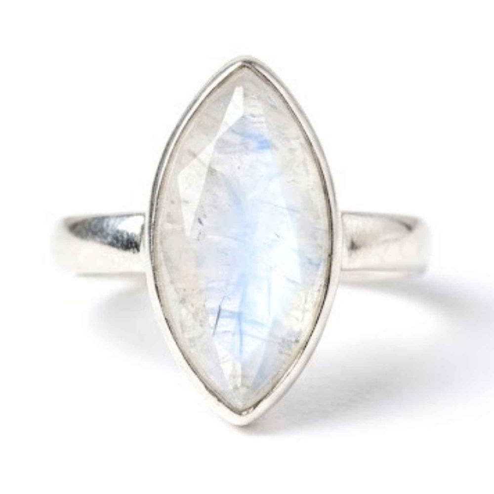 Inel Argint 925 cu Piatra Lunii Delica fatetat – Echilibru și Feminitate [1]
