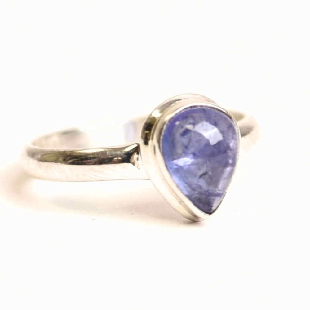 Inel Argint 925 cu Tanzanit Lacrima – Vindecare si Claritate Interioara [1]