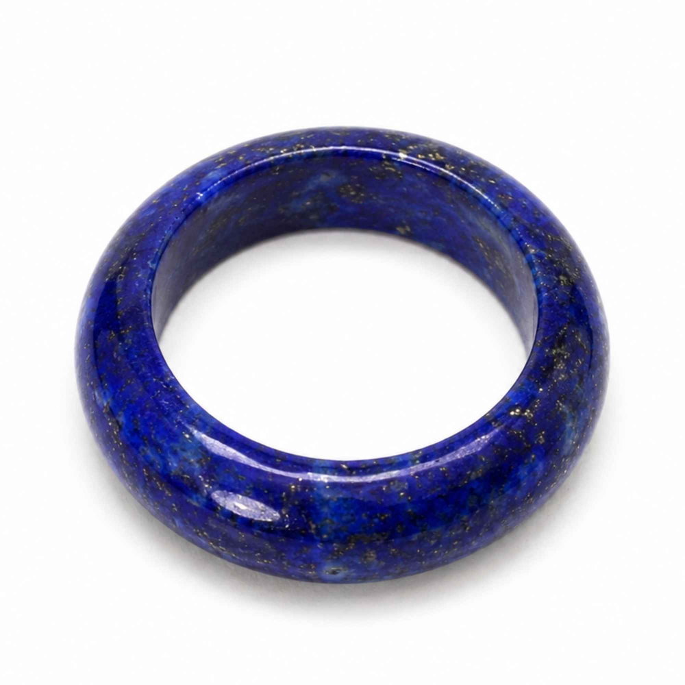 Inel cu Lapis Lazuli Natural turnat – Claritate Mentala si Comunicare Autentica [1]