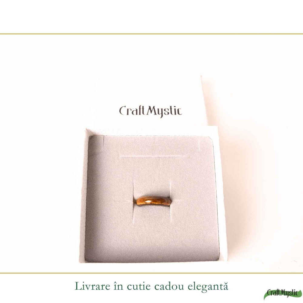 Inel cu Ochi de Tigru Natural turnat – Curaj, Incredere si Energie Pozitiva [6]