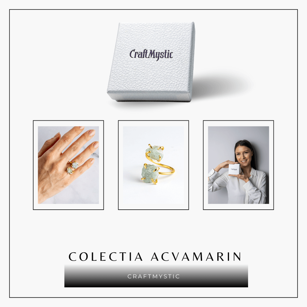 Claritate si Liniste – Inel cu Acvamarin, Piatra Rabdarii si Curajului [7]