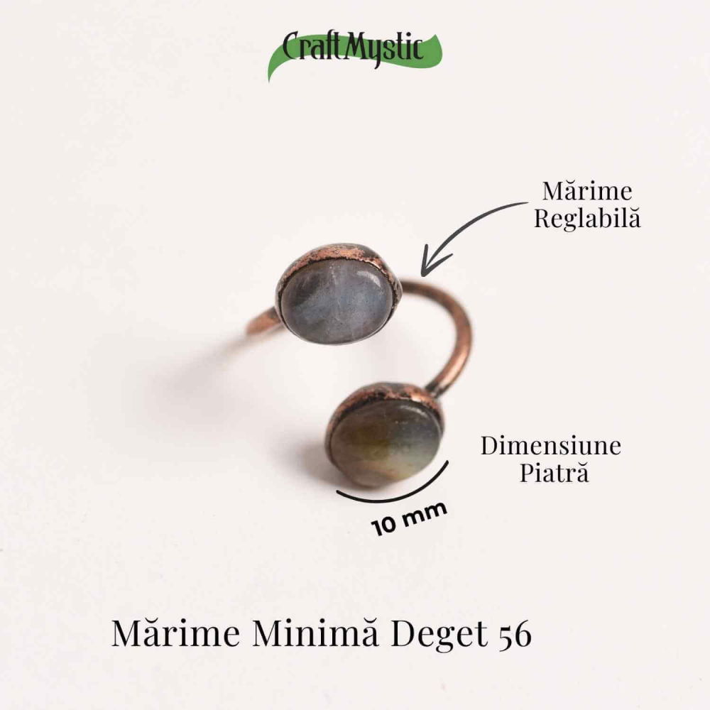 Inel reglabil cu dublu Labradorit – Protectie si echilibru energetic [4]