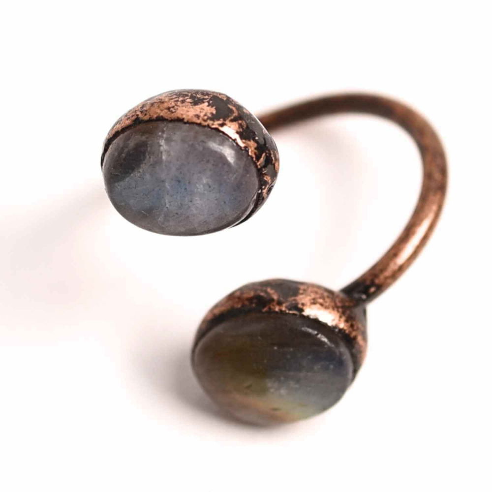 Inel reglabil cu dublu Labradorit – Protectie si echilibru energetic [8]