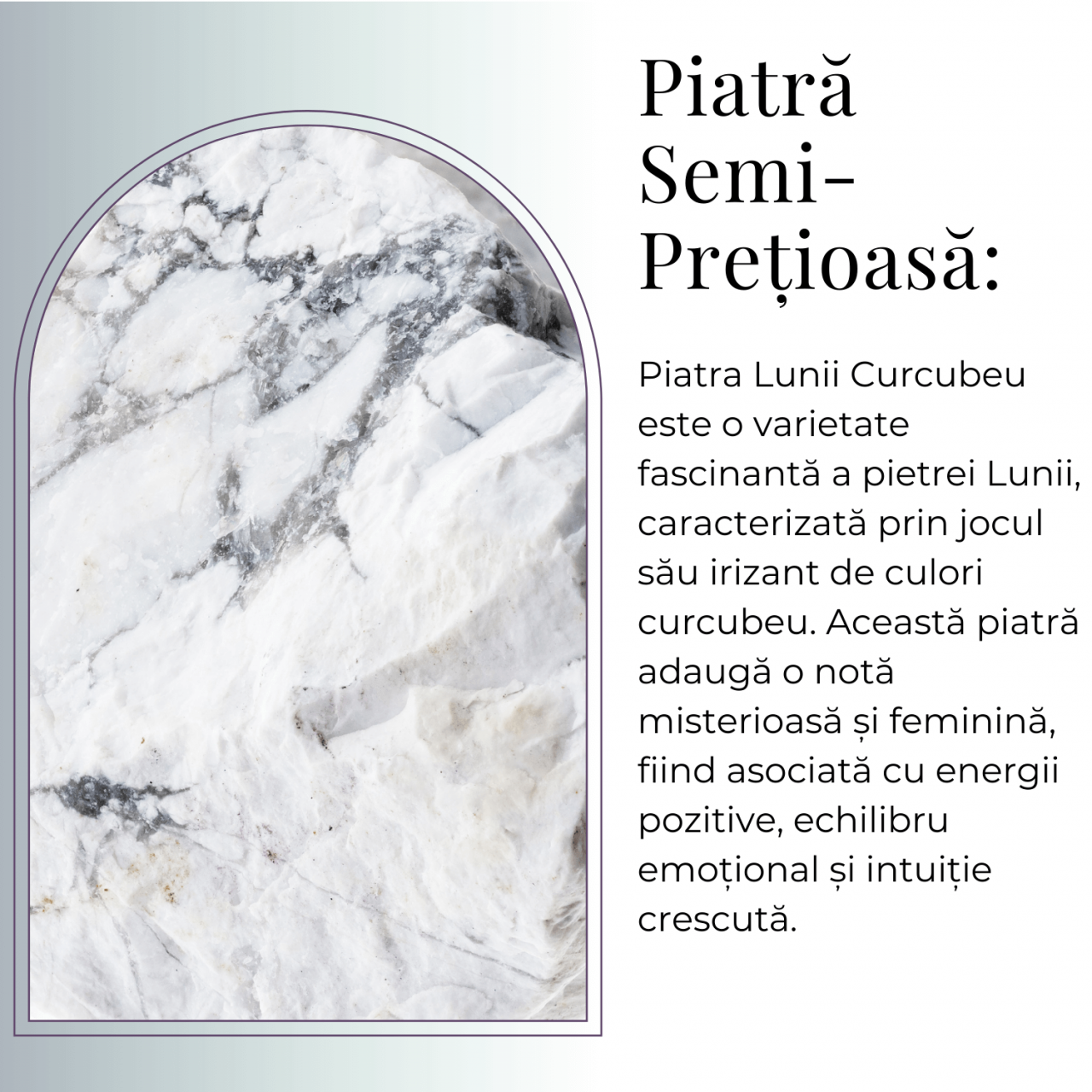 Figurina Inger 55mm din Piatra Lunii Curcubeu - Liniste si Armonie [8]