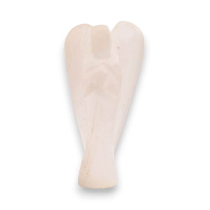 Inger de 55-60 mm Sculptat Manual din Piatra Naturala de Selenit-Protecție și Claritate Spirituală [1]