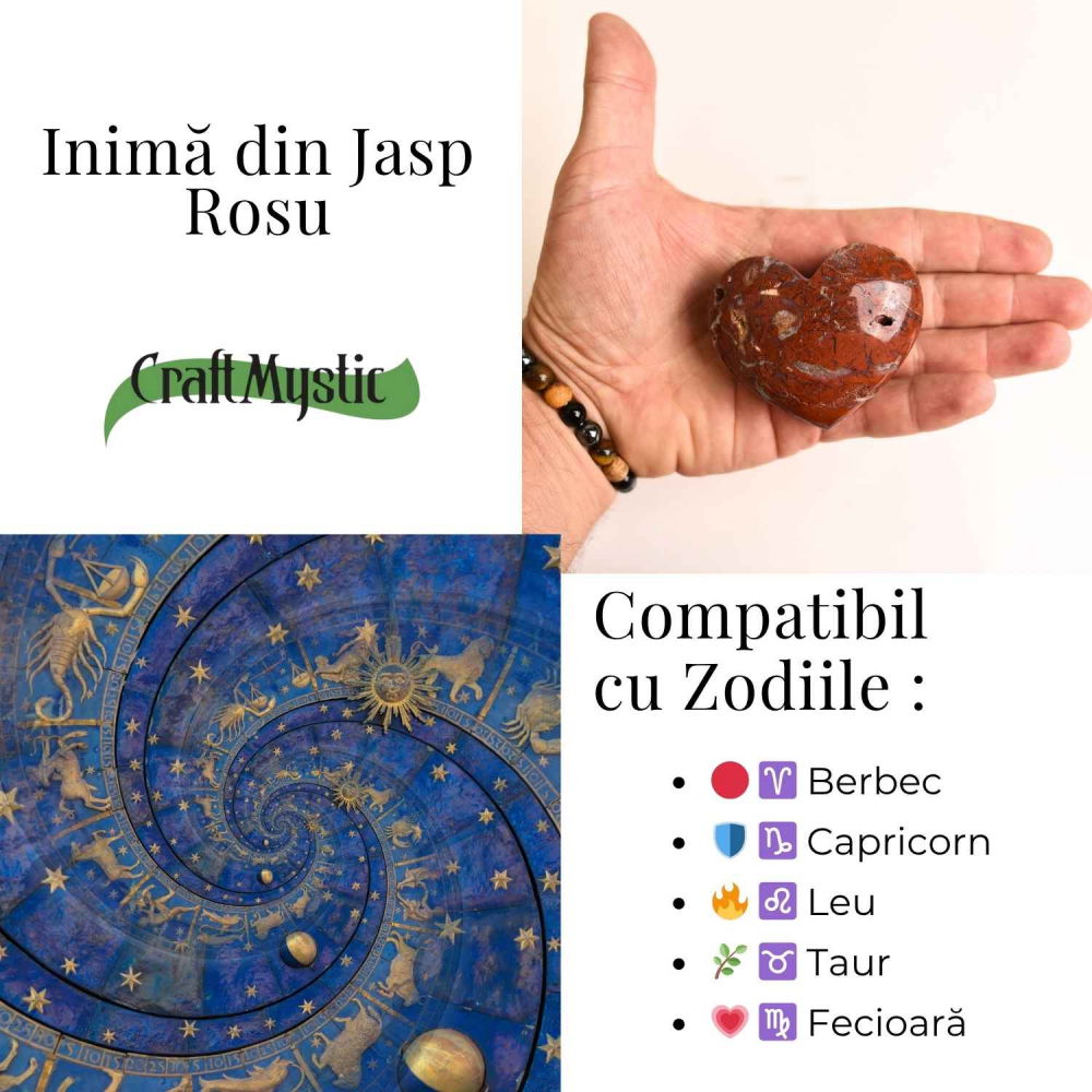 Inima din Jasp Rosu – Curaj si forta interioara in forma pura [5]