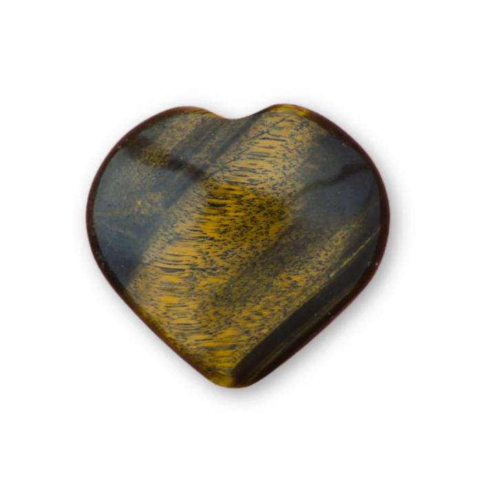 Inima Sculptată Manual de 55-60mm din Ochi de Tigru Natural [1]