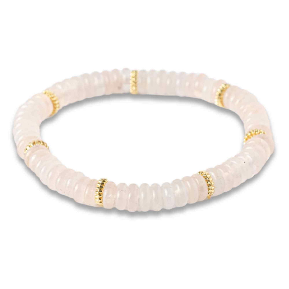 Iubire si Armonie – Bratara din Cuart Roz Natural [1]