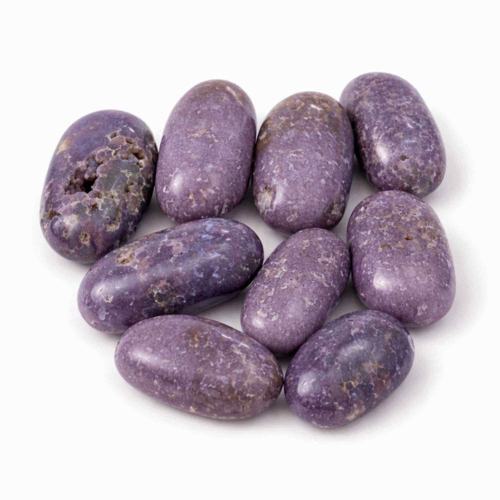 Pietre rulate de Agat Strugure din Indonezia – Calm interior si armonie blanda [1]