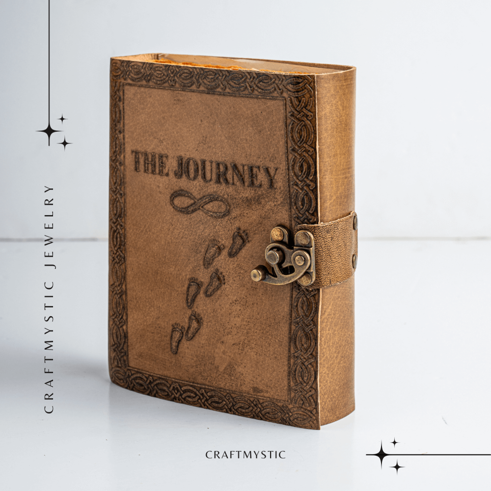 Calatoria Interioara – Jurnal din Piele Naturala si Hartie de Bumbac [8]