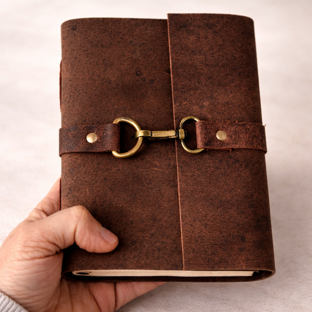 Jurnal Vintage din Piele Naturala – Legatura Timpului [6]