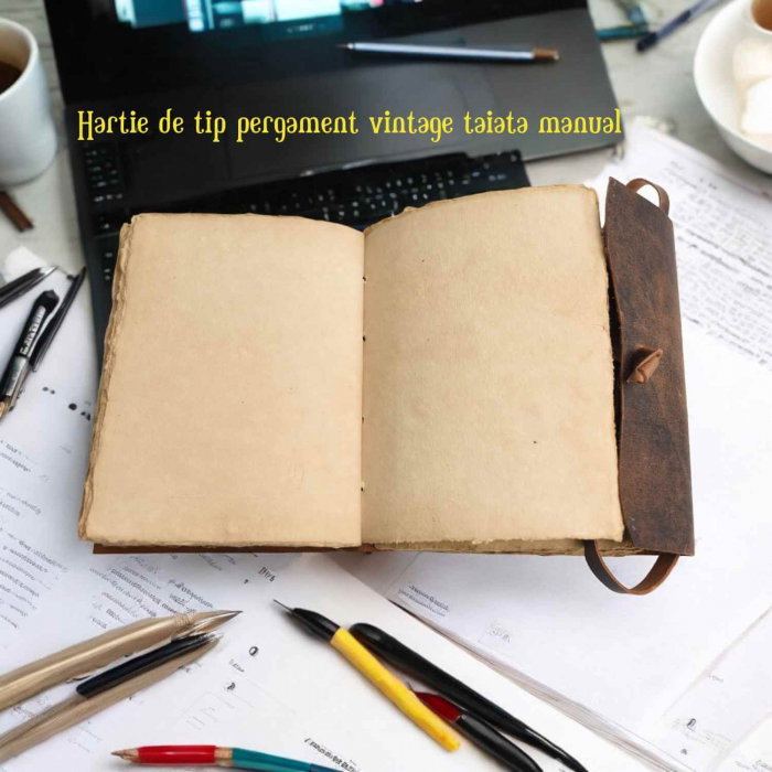 Jurnal Vintage incuietoare cheie inima -Eleganta si Intimitate [3]