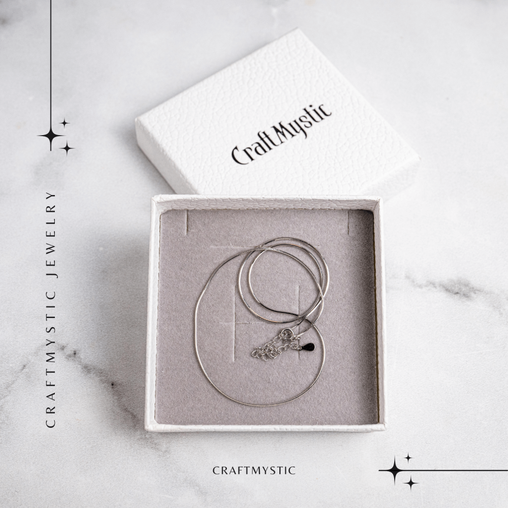 Lant Tip Sarpe din Argint 925 – Ajustabil 40+5 cm [6]