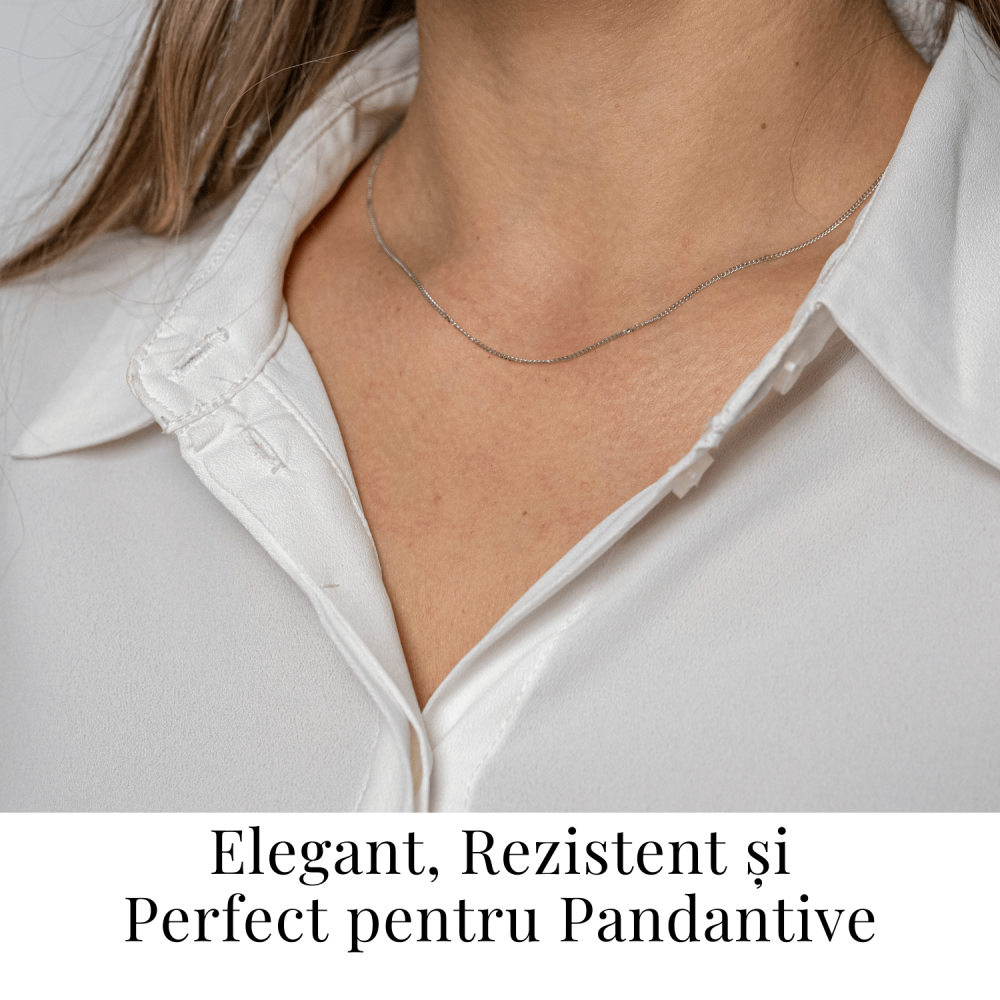 Lant din Argint 925 Reglabil – Eleganta Subtila si Versatilitate pentru Pandantive [2]