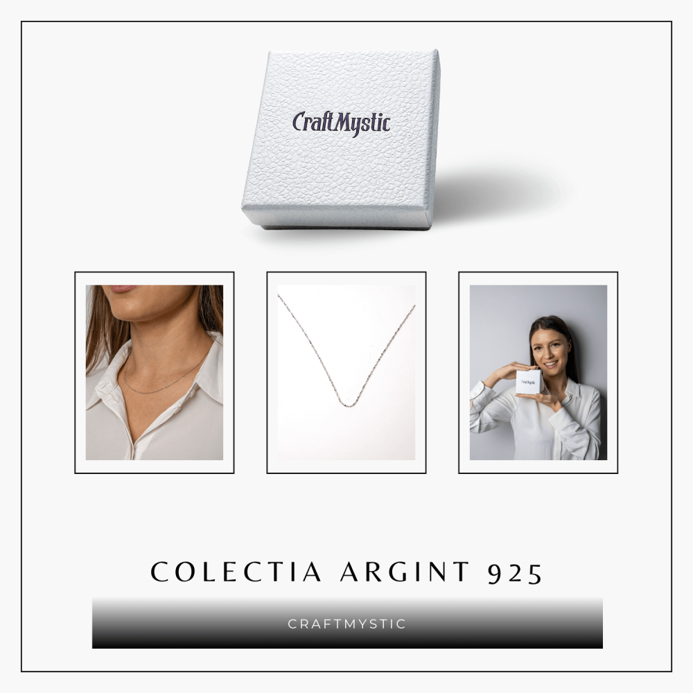 Lant Argint 925 Subtire Stralucitor – Reglabil, Elegant si Versatil [8]