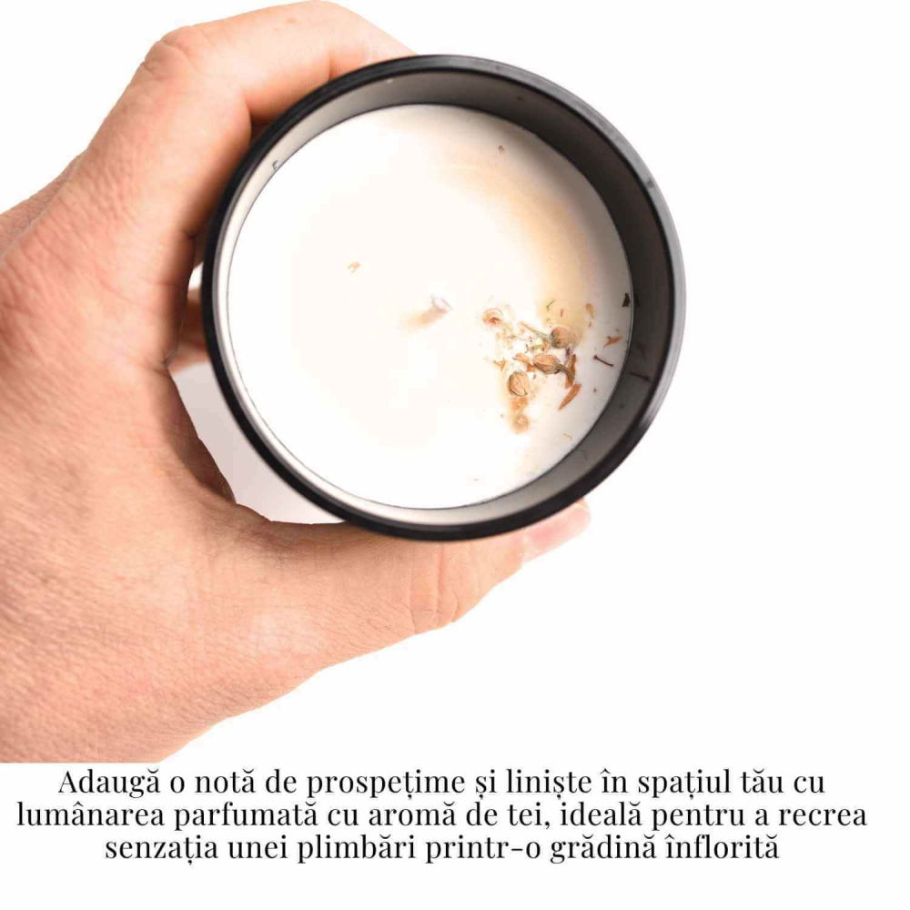Lumanare cu ulei esential de tei – Relaxare si echilibru [2]