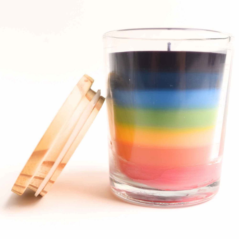 Lumanare din soia naturala cu 7 arome pentru echilibrarea chakrelor [1]