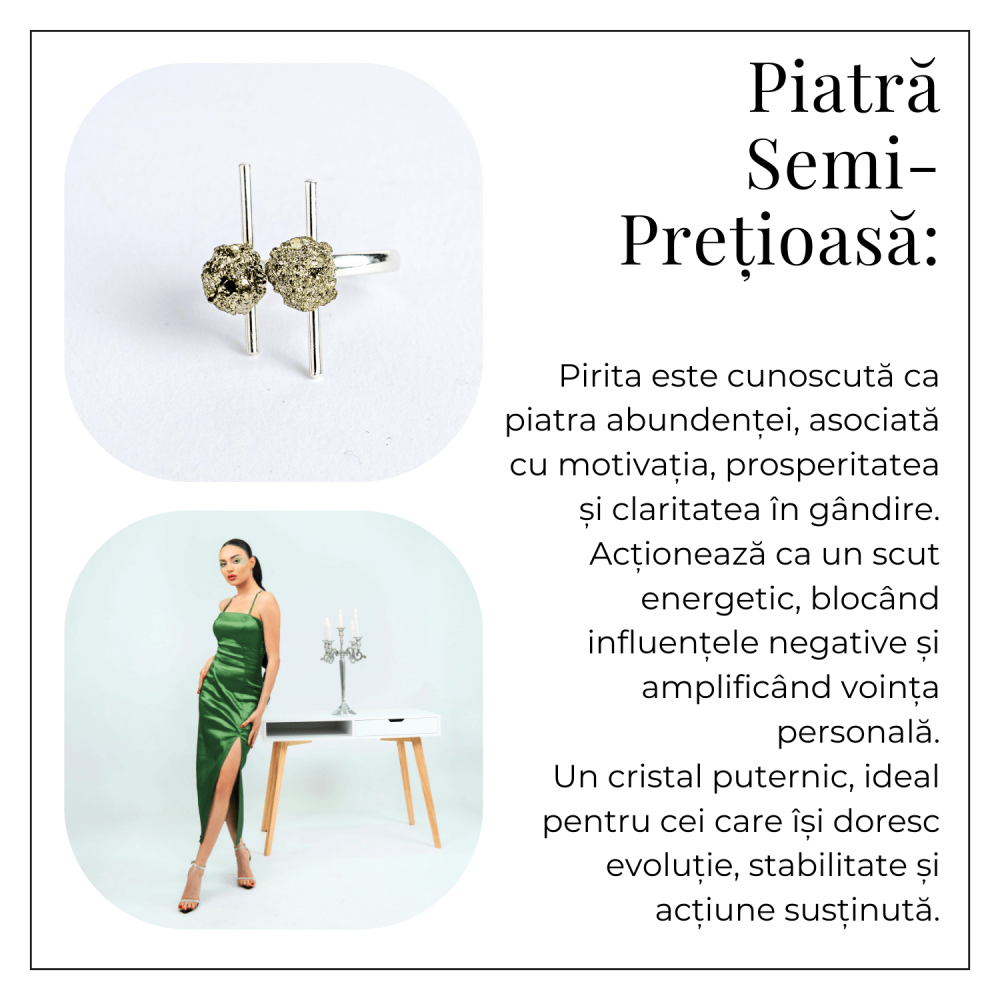 Inelul abilitatii si prosperitatii – Pirita naturala bruta [7]