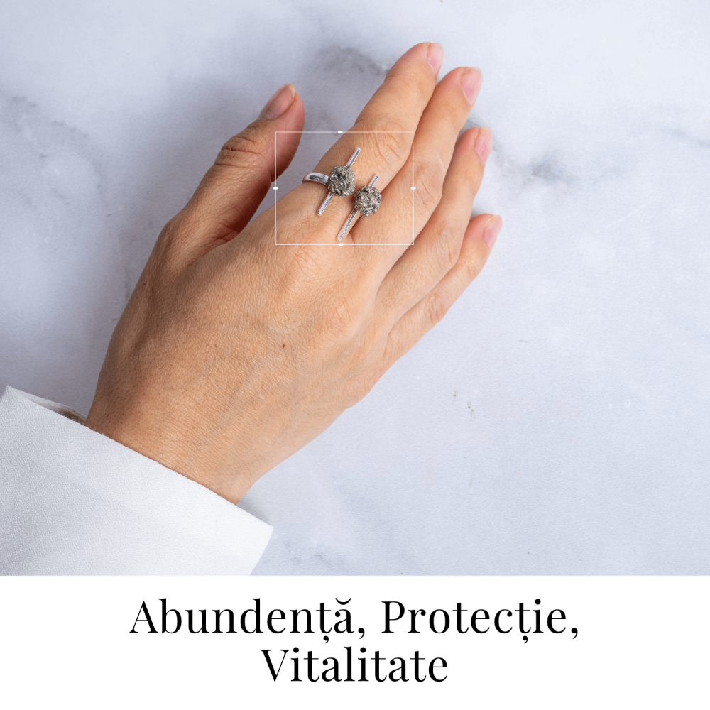 Inelul abilitatii si prosperitatii – Pirita naturala bruta [3]