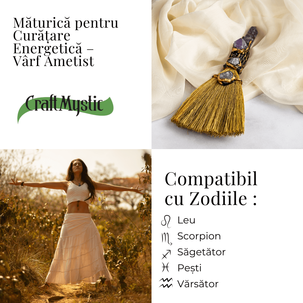 Maturica pentru curatare energetica – Varf Ametist natural [5]