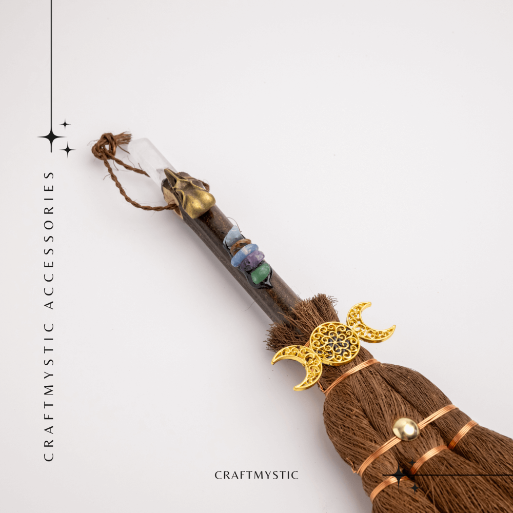 Maturica Energetica cu Cuart Transparent si Pietre Chakre – Claritate, Lumina si Protectie Sacra [7]