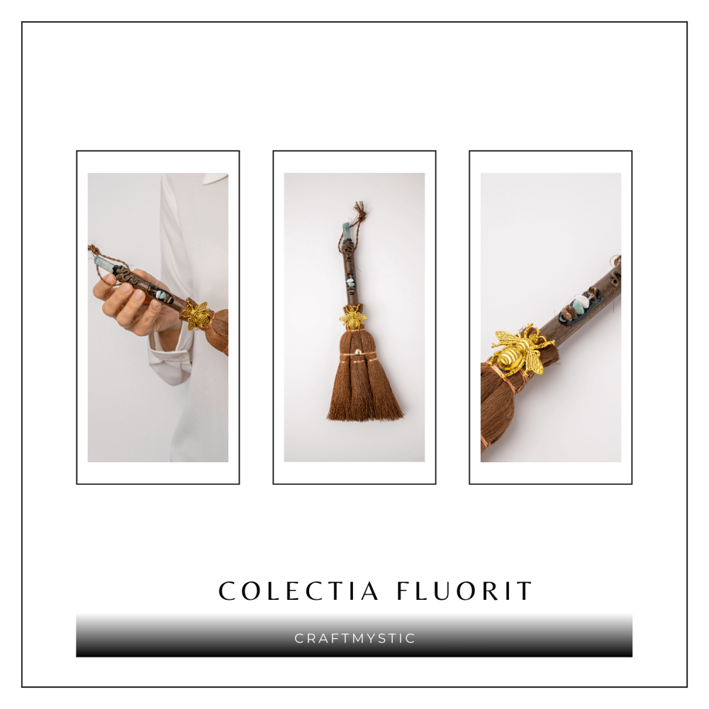 Maturica Energetica cu Fluorit si Pietre Chakre – Claritate, Liniște si Purificare Spirituala [8]